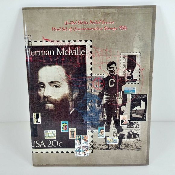 1984 US Commemorative MINT Stamps and Souvenir Album - Picture 1 of 8